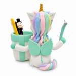 Portalápices Dental Unicornio con Brackets