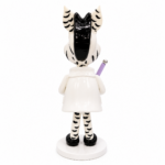 Figura Decorativa Odontóloga Cebra con Brackets