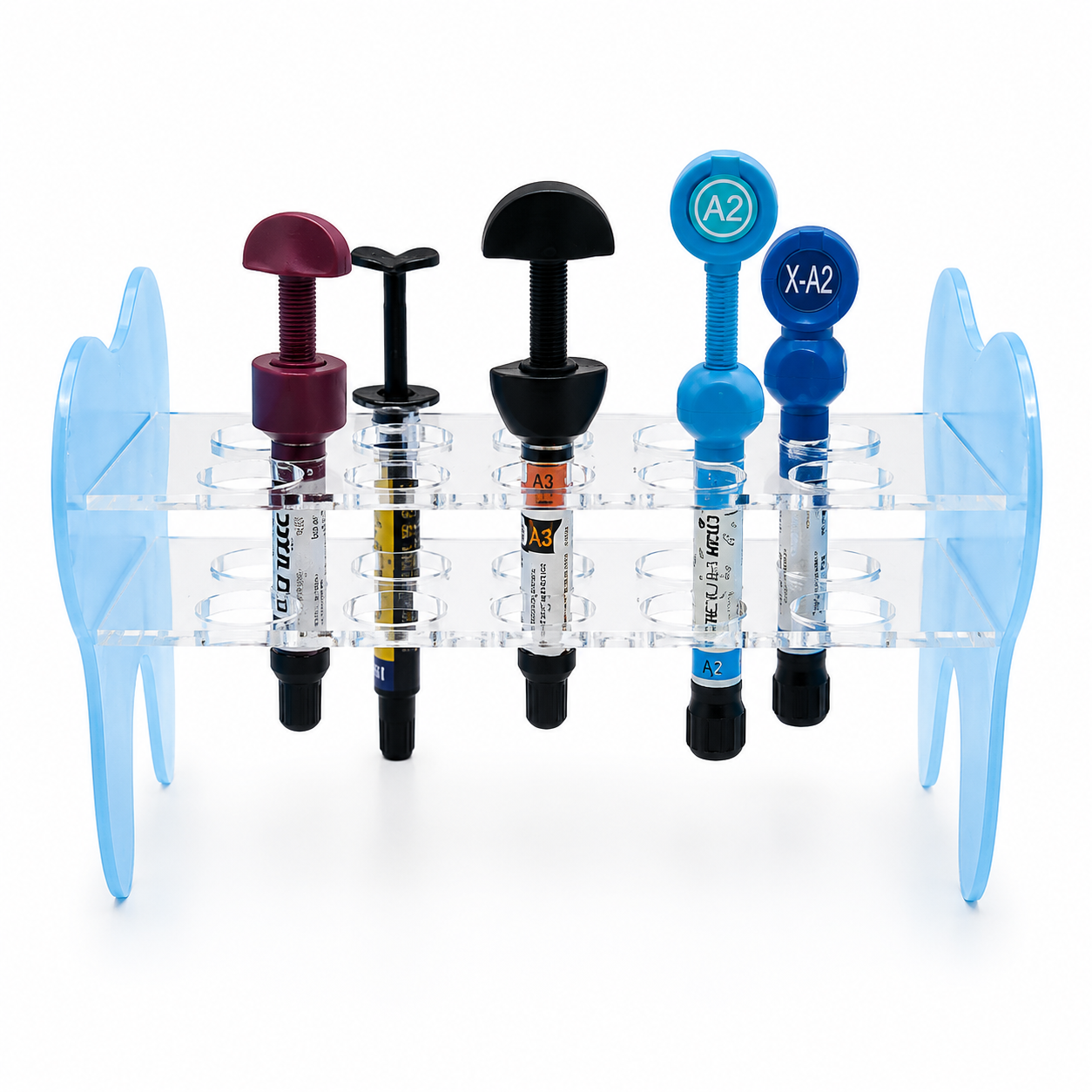 Organizador Acrílico para Resinas Dentales en Forma de Diente Organizador Acrílico para Resinas Dentales en Forma de Diente - Imagen 1